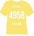 Poli-flex Turbo 4958 pastel yellow op 50...